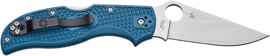 Нож Spyderco Stretch 2 Straight Spine K390 Dark Cyan Blue FRN C90FP2K390 871480 фото