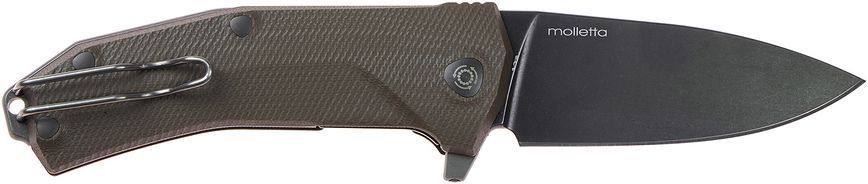 Ніж Lionsteel KUR Black Blade G-10 Brown KUR BBR 392118 фото