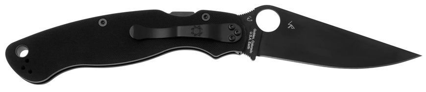 Нож Spyderco Military 2 Black Blade CPM-S30V C36GPBK2 871631 фото