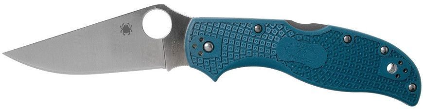 Нож Spyderco Stretch 2 Straight Spine K390 Dark Cyan Blue FRN C90FP2K390 871480 фото