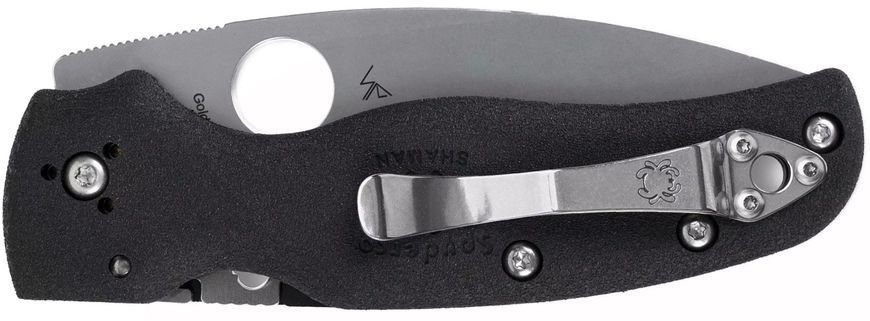 Нож Spyderco Shaman Lightweight Black C229PBK 871787 фото