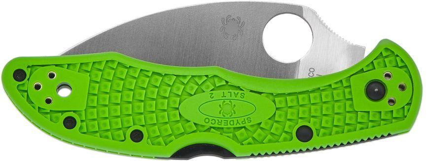 Нож Spyderco Salt 2 Wharncliffe LC200N Green C88FPWCGR2 871466 фото