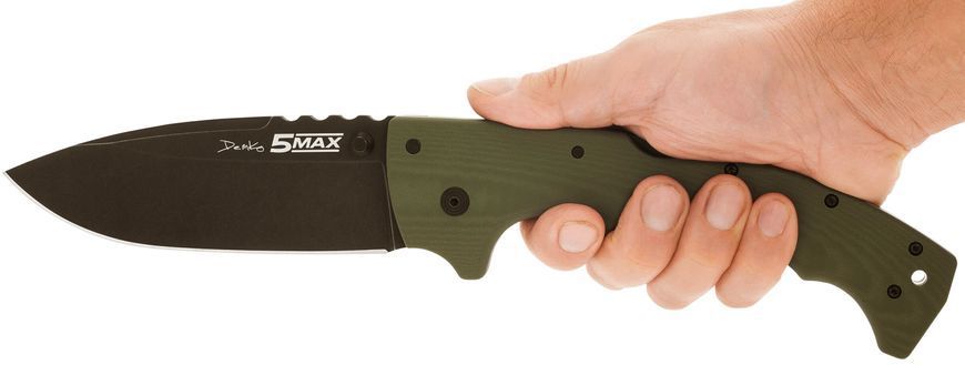 Ніж Cold Steel 5-Max Green CPM-S35VN CS-FL-50MAX 12601637 фото