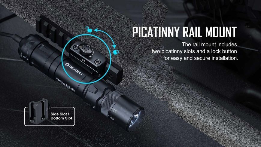 Ліхтар з ЛЦВ Olight Odin GL Mini Weaver/Picatinny (1000 Lm) Зелений ЛЦВ Odin GL Mini 23703614 фото