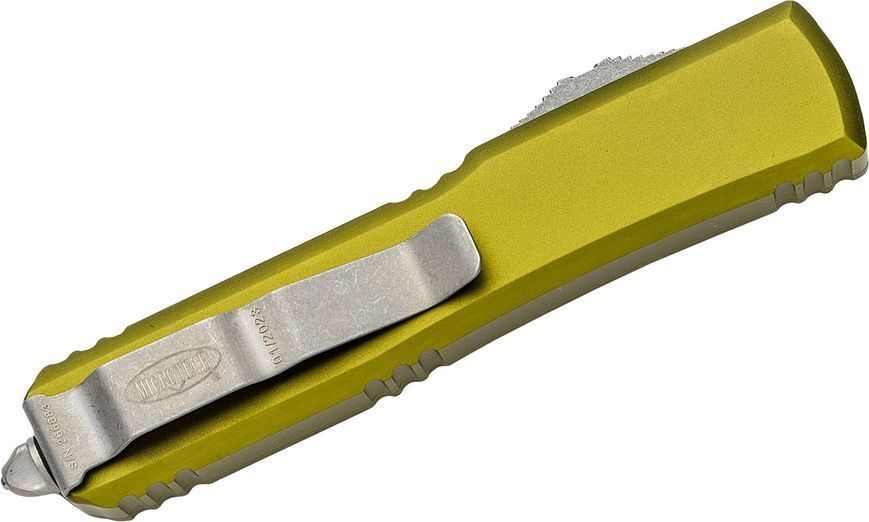 Нож Microtech Ultratech Drop Point Apocalyptic Green 121-10APOD 14090541 фото