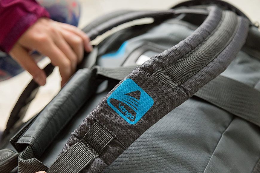 Сумка дорожная Vango Cargo 60 Carbide Grey/Volt Blue (RUNCARGO G38065) 928221 фото