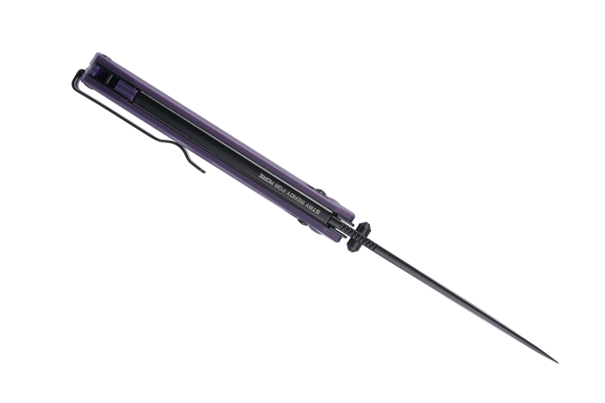 Нож SRM Terrier 258L-GN D2 G-10 Черно-фиолетовый 258L-GN 4009300 фото