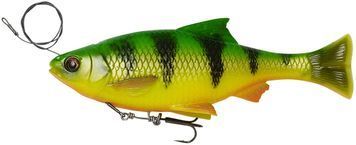 Силікон Savage Gear 4D Line Thru Pulse Tail Roach SS 180mm 90.0g Firetiger (поштучно) 18542056 фото