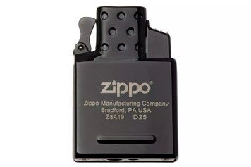 Інсерт газовий п'єзо турбо Zippo Butane Lighter Insert Single Flame Black 2008086 77890046 фото