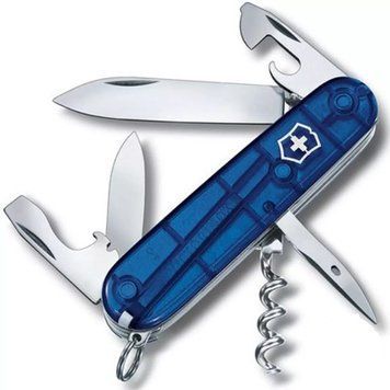 Швейцарський ніж Victorinox Spartan MAT матовий напівпрозорий Синій 1.3603.T2_M0007p V77554549 фото