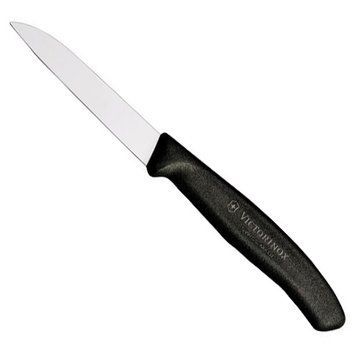 Ніж кухонний Victorinox SwissClassic для чищення овочів та фруктів 8 см Чорний 6.7403 4000979 фото