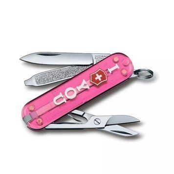 Швейцарський ніж Victorinox Classic Tte Gift 58 мм Рожевий (0.6223.T855) V77553588 фото