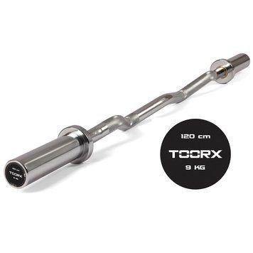 Гриф для штанги Toorx Max 300 Kg EZ curl 120 см 50 мм BCO-120 932178 фото