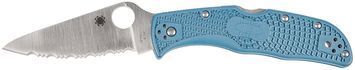 Ніж Spyderco Endela Blue K390 Cеррейтор C243FSK390 871537 фото