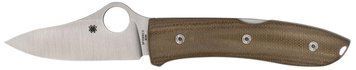 Ніж Spyderco Spyopera Коричневий Мікарта C255CMP 871434 фото