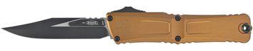 Ніж Microtech Combat Troodon GEN III Bowie Black Blade Tan 1146-1TA 14090845 фото