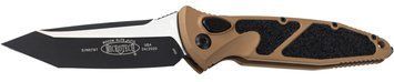 Ніж Microtech Socom Elite Auto Tanto Point Black Blade Tan 161A-1TA 14090756 фото