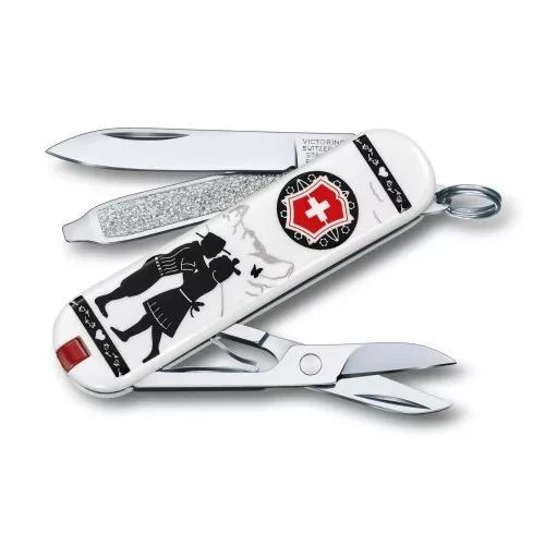 Швейцарський ніж Victorinox Classic LE 2018 Alps Love 58 мм Різнокольоровий (0.6223.L1801) V77553562 фото