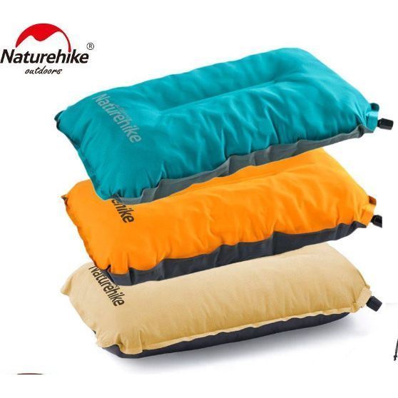Подушка самонадувна Naturehike Sponge automatic NH17A001-L, жовта 88123 фото