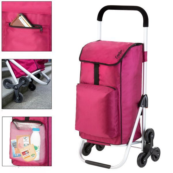Сумка-візок ShoppingCruiser Stairs Climber 53 Fuchsia (604353) 927302 фото