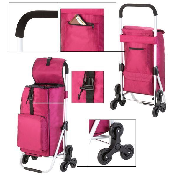 Сумка-візок ShoppingCruiser Stairs Climber 53 Fuchsia (604353) 927302 фото
