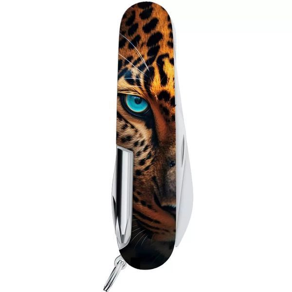Швейцарський ніж Victorinox Hiker Animal 91 мм 14 функцій Леопард (1.4613.3_F1080pw) V77552780 фото