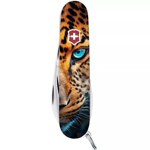Швейцарський ніж Victorinox Hiker Animal 91 мм 14 функцій Леопард (1.4613.3_F1080pw) V77552780 фото