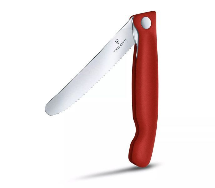 Кухонний ніж Victorinox Swiss Classic Foldable Paring Knife складаний, червоний, 11 см (6.7831.FB) V77551488 фото