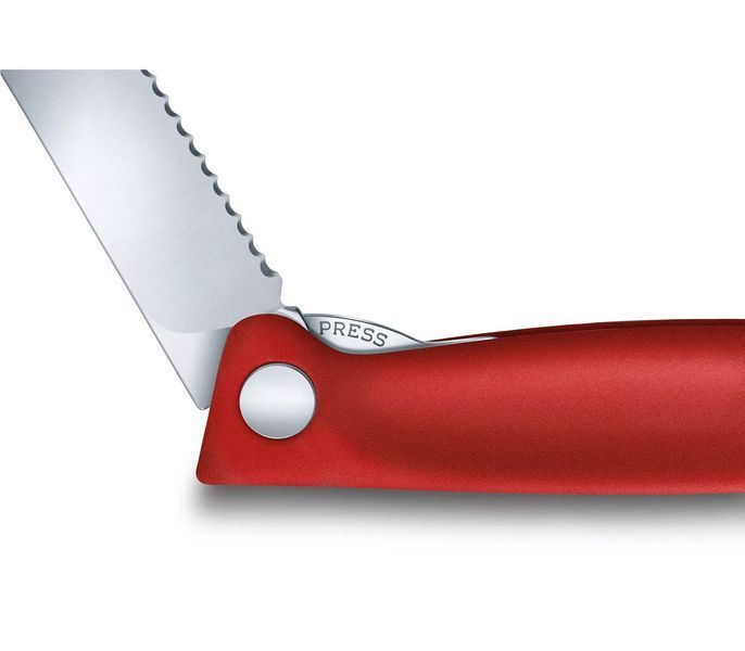 Кухонний ніж Victorinox Swiss Classic Foldable Paring Knife складаний, червоний, 11 см (6.7831.FB) V77551488 фото