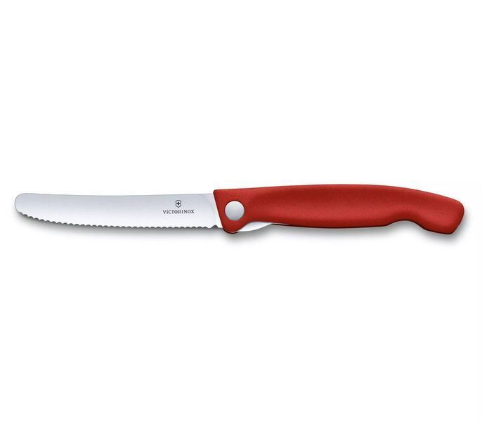 Кухонний ніж Victorinox Swiss Classic Foldable Paring Knife складаний, червоний, 11 см (6.7831.FB) V77551488 фото