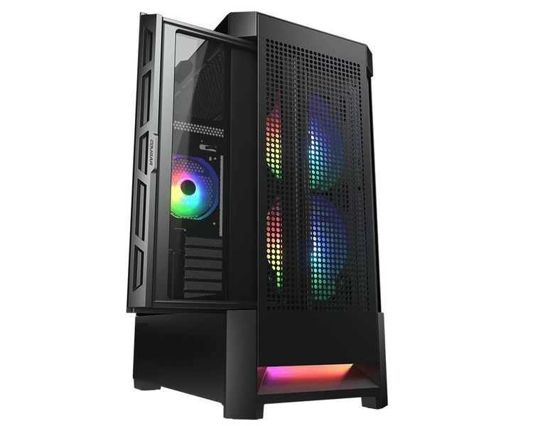 Корпус комп'ютерний Cougar Airface RGB Black AIRFACE RGB Black 1605760 фото