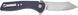 Ніж CJRB Kicker SW D2 G-10 Синій J1915-BU 27980285 фото 3