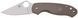 Ніж Spyderco Para 3 Lightweight Sprint Run CPM-15V FRN Brown C223PBN15V 871727 фото 1
