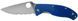Ніж Spyderco Tenacious Blue FRN CPM-S35VN Напівсеррейтор C122PSBL 871481 фото 9