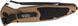 Нож Microtech Socom Elite Auto Tanto Point Black Blade Tan 161A-1TA 14090756 фото 2