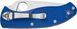 Ніж Spyderco Tenacious Blue FRN CPM-S35VN Напівсеррейтор C122PSBL 871481 фото 2