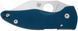Нож Spyderco Microjimbo SPY27 Cobalt Blue C264GPCBL 871774 фото 5