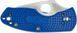Ніж Spyderco Ambitious Lightweight Blue Serrated CPM-S35VN Серейтор C148SBL 871597 фото 4