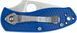 Ніж Spyderco Ambitious Lightweight Blue Serrated CPM-S35VN Серейтор C148SBL 871597 фото 2
