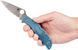 Ніж Spyderco Endela Blue K390 Cеррейтор C243FSK390 871537 фото 4