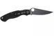 Ніж Spyderco Military 2 Black Blade G-10 Серрейтор C36GSBK2 871695 фото 2
