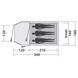 Палатка трехместная Easy Camp Blazar 300 Rustic Green (120384) 928896 фото 3