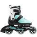 Rollerblade роликові ковзани Microblade 3WD aqua-white 28-32 29278 фото 2