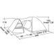Палатка трехместная Easy Camp Blazar 300 Rustic Green (120384) 928896 фото 2
