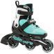 Rollerblade роликові ковзани Microblade 3WD aqua-white 28-32 29278 фото 1