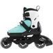 Rollerblade роликові ковзани Microblade 3WD aqua-white 28-32 29278 фото 3