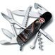 Швейцарский нож Victorinox Huntsman Zodiac Шахматная лошадь Черный белый глянцевый 1.3713.3_Z5310pk V77554192 фото 1