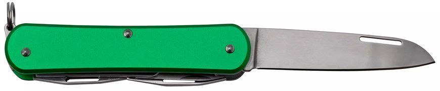 Ніж багатофункціональний Fox Vulpis Aluminium OD Green 4 інструменти FX-VP130-F4 OD 17530719 фото