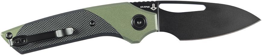 Ніж CJRB Version BB AR-RPM9 Aluminum+G10 Green J1949-BBK 27980450 фото
