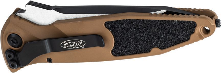 Нож Microtech Socom Elite Auto Tanto Point Black Blade Tan 161A-1TA 14090756 фото